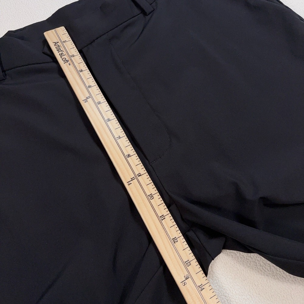 G/Fore 8" Maverick Hybrid Shorts Men's 36 Black Stretch Pockets Golf Chino Logo - Picture 9 of 14